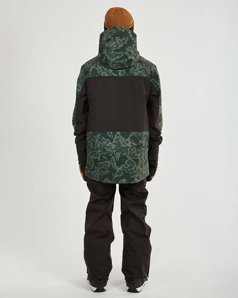 Ridge Line Mens Ski Jacket Lichen Camo - Image 9