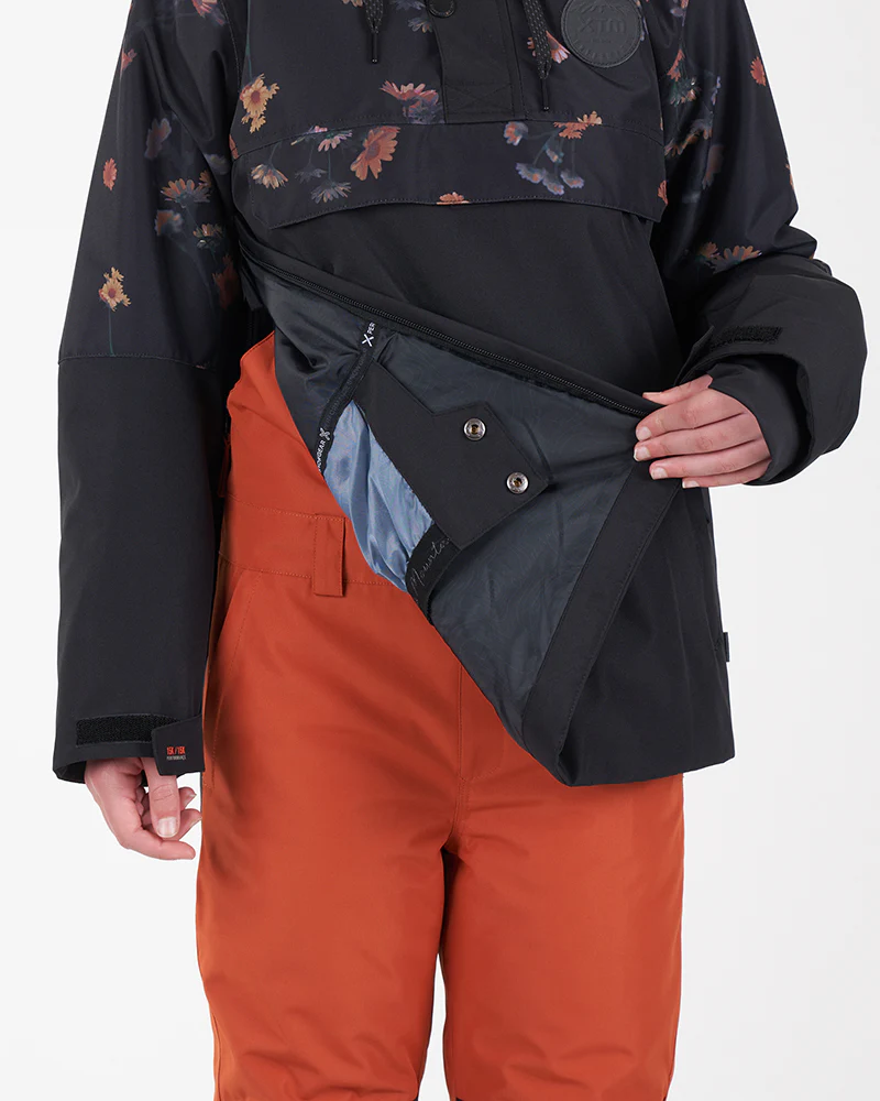 Riley Youth Ski Jacket Anorak Floral  - SALE - Image 5