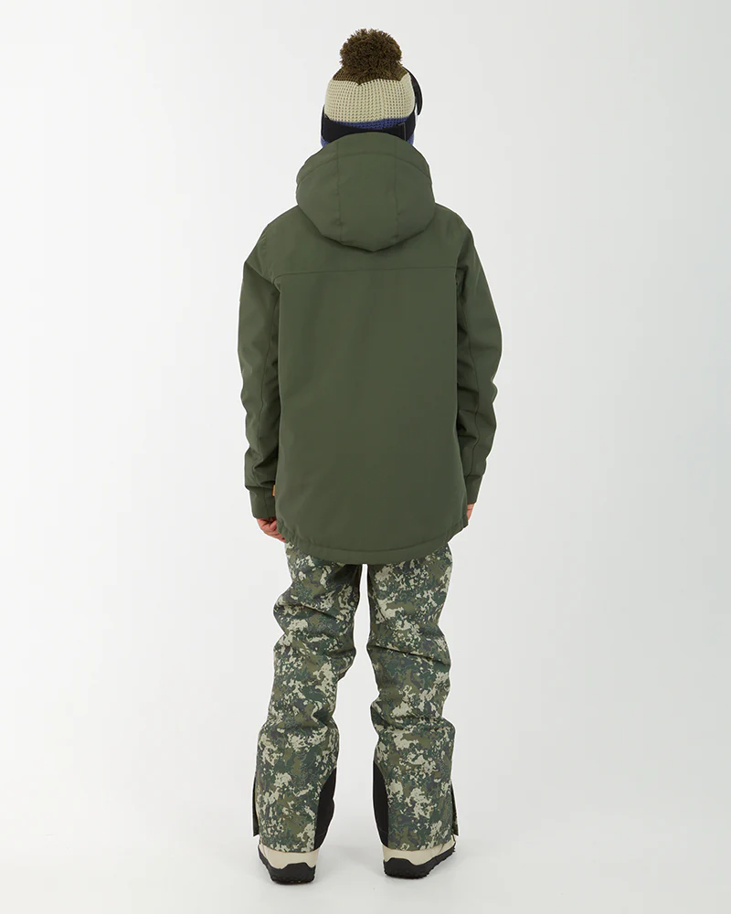 Rumble Kids Ski Jacket 10-16 years Ivy Lichen - Image 3
