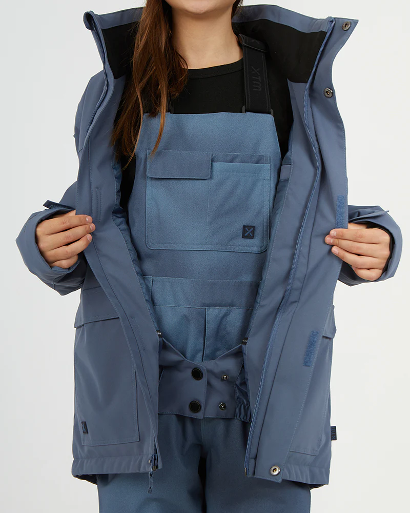 Rumble Kids Ski Jacket 10-16 years Indigo - Image 9