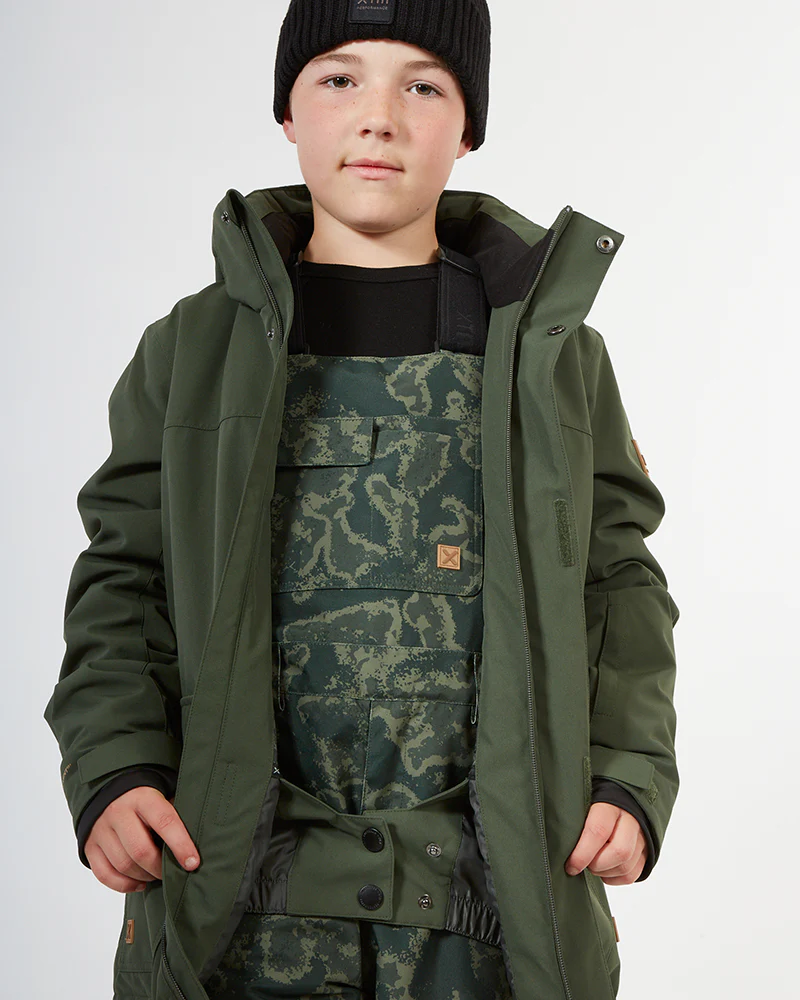 Rumble Kids Ski Jacket 10-16 years Ivy - Image 17