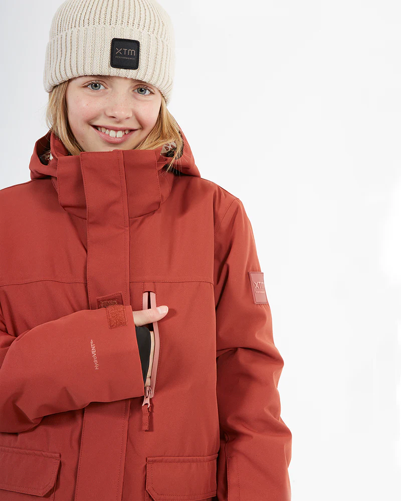 Rumble Kids Ski Jacket 10-16 years Spice - Image 10