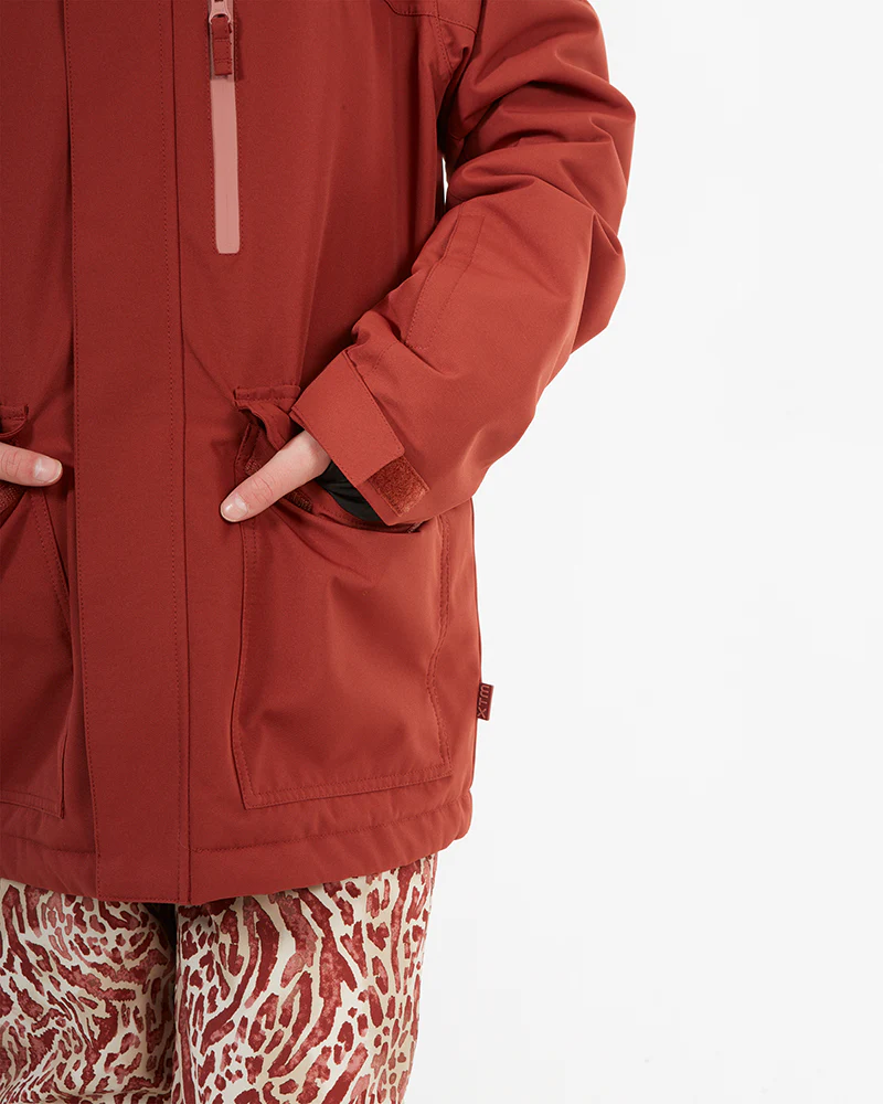Rumble Kids Ski Jacket 10-16 years Spice - Image 11