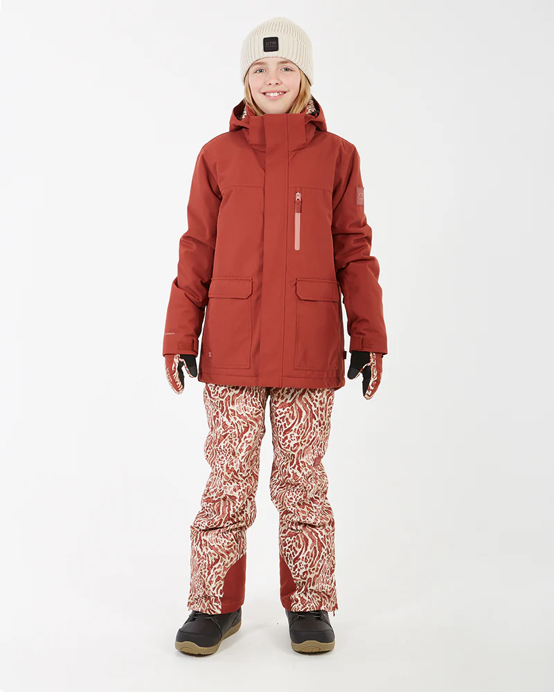 Rumble Kids Ski Jacket 10-16 years Spice - Image 5