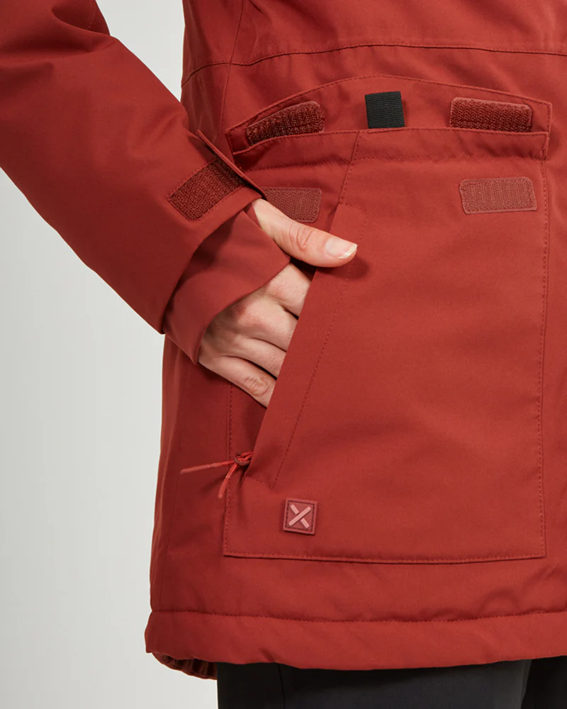 Ryker Womens Snow Jacket Spice - Image 12