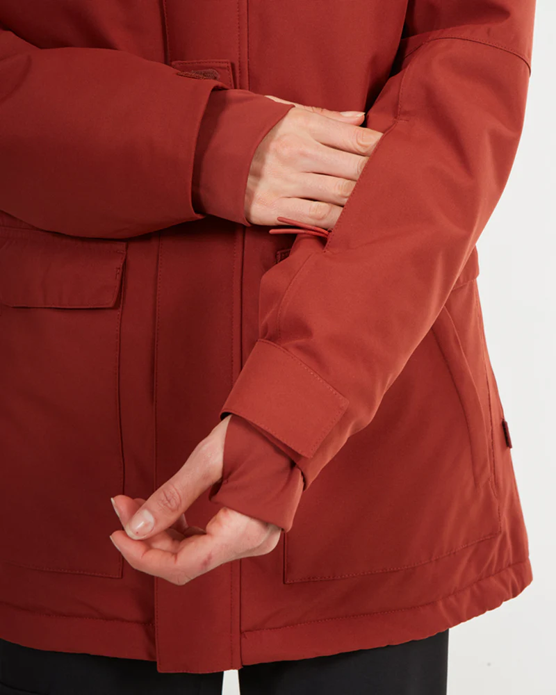 Ryker Womens Snow Jacket Spice - Image 14