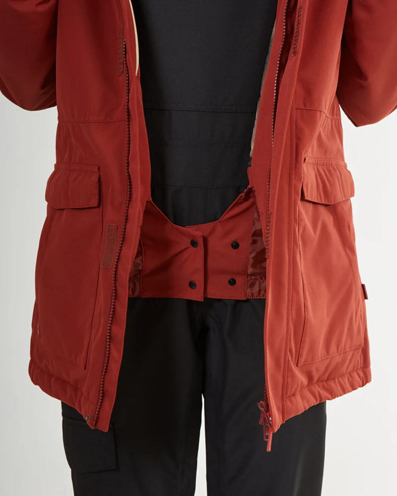 Ryker Womens Snow Jacket Spice - Image 18