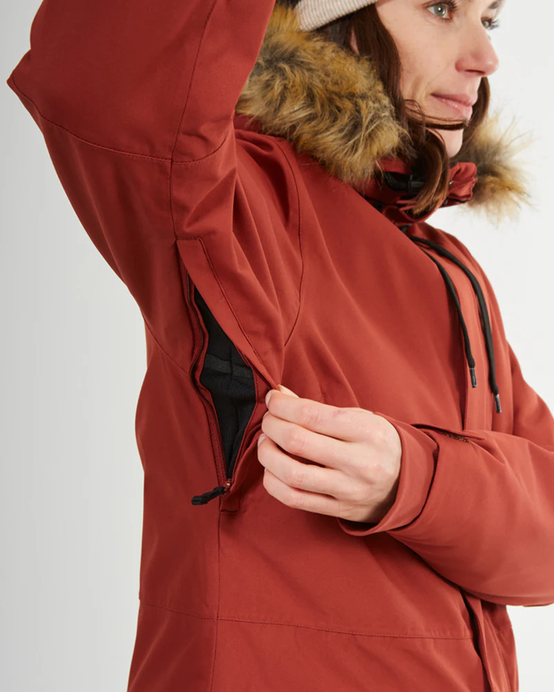 Ryker Womens Snow Jacket Spice - Image 21