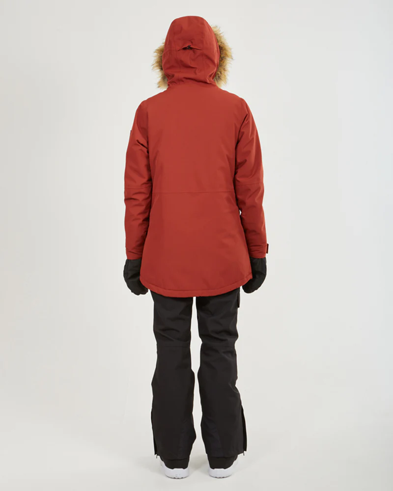 Ryker Womens Snow Jacket Spice - Image 3