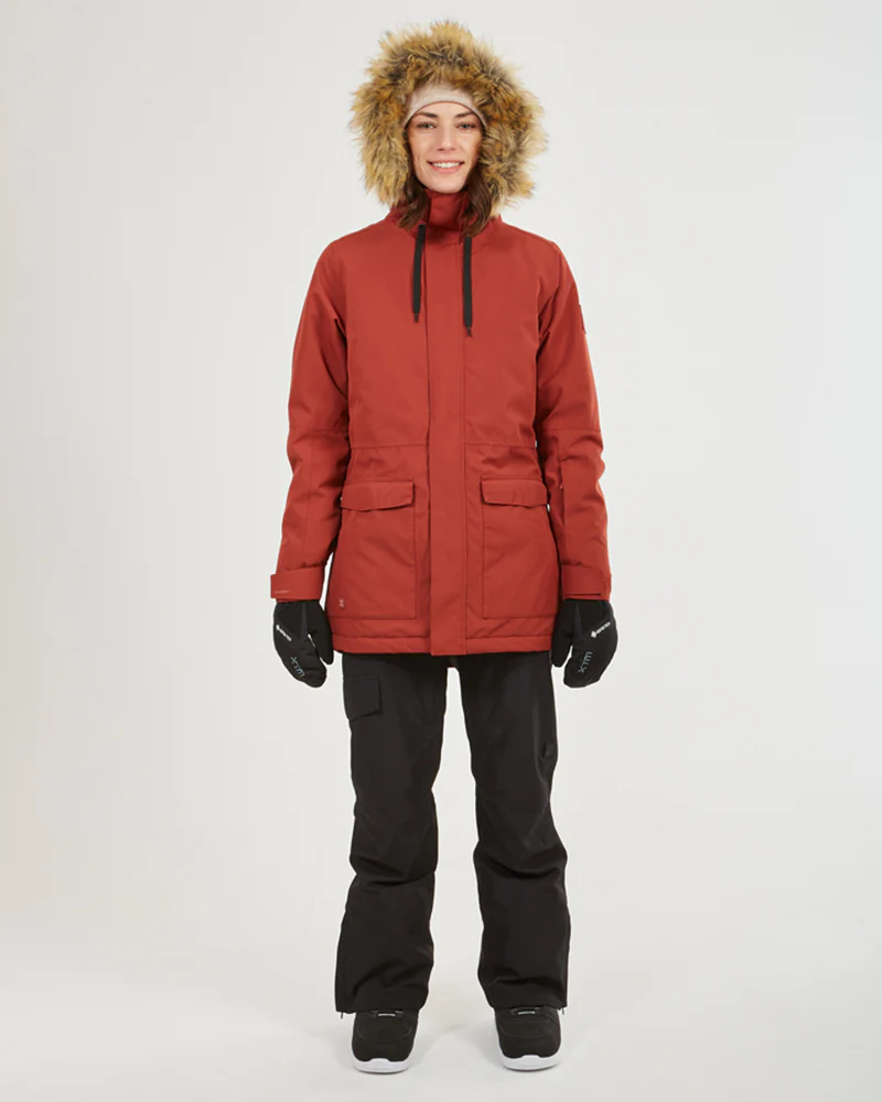 Ryker Womens Snow Jacket Spice - Image 7