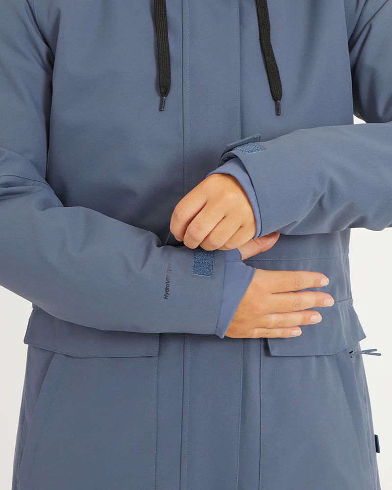 Ryker Womens Snow Jacket Indigo - Image 12