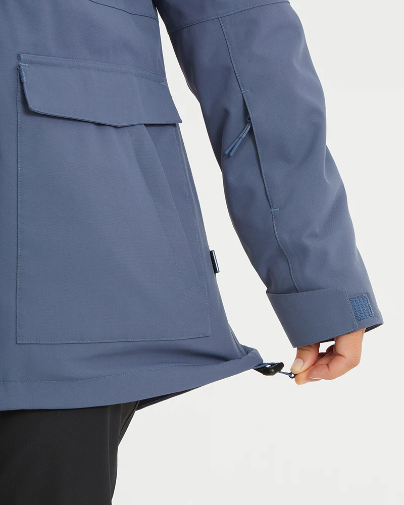 Ryker Womens Snow Jacket Indigo - Image 13