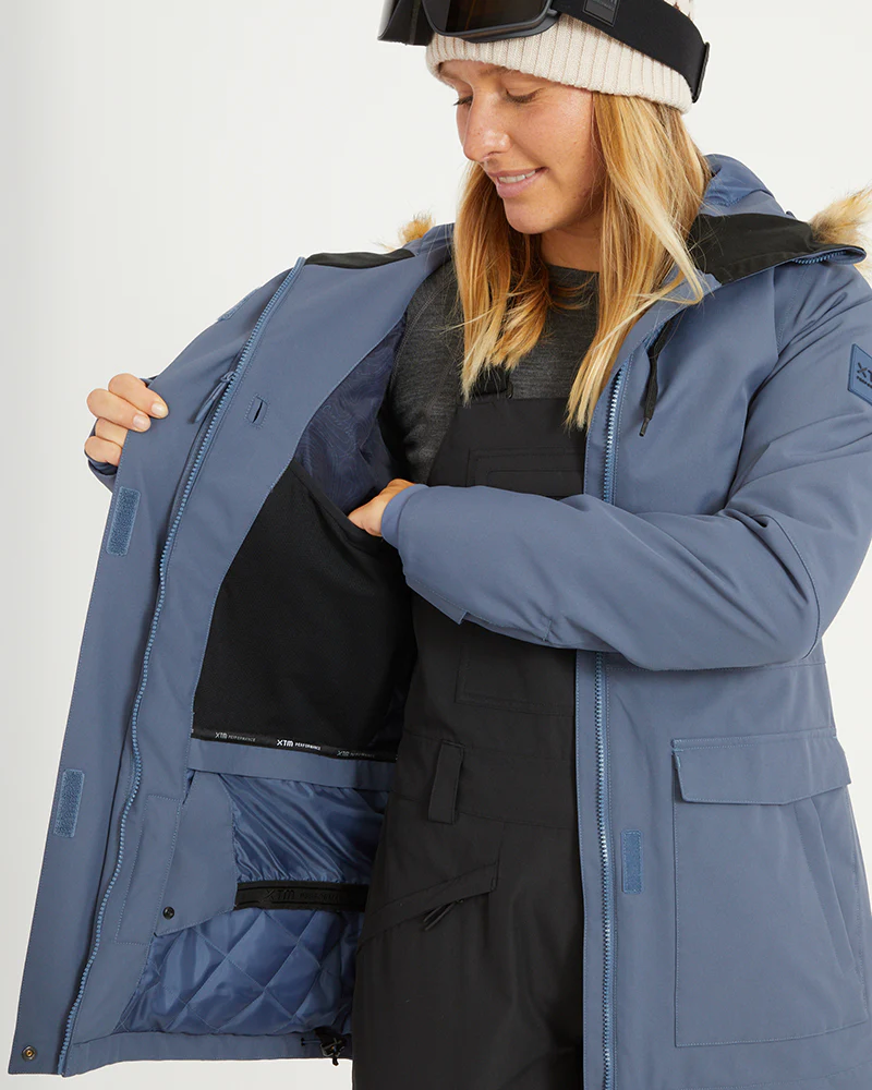 Ryker Womens Snow Jacket Indigo - Image 7