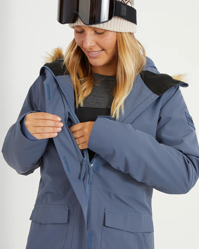Ryker Womens Snow Jacket Indigo - Image 9