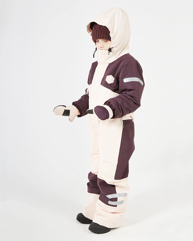 Scamper Kids One-Piece Snow Suit 2-8 years Crystal Pink - SALE - Image 3