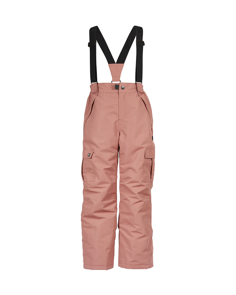 Scoobie II Kids Ski Pant with removable Braces 10-16 years Dusty Pink - Image 10
