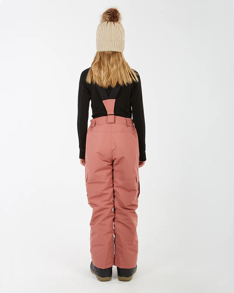 Scoobie II Kids Ski Pant with removable Braces 10-16 years Dusty Pink - Image 5