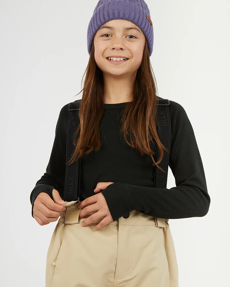 Scoobie II Kids Ski Pant with removable Braces 10-16 years Almond - Image 8