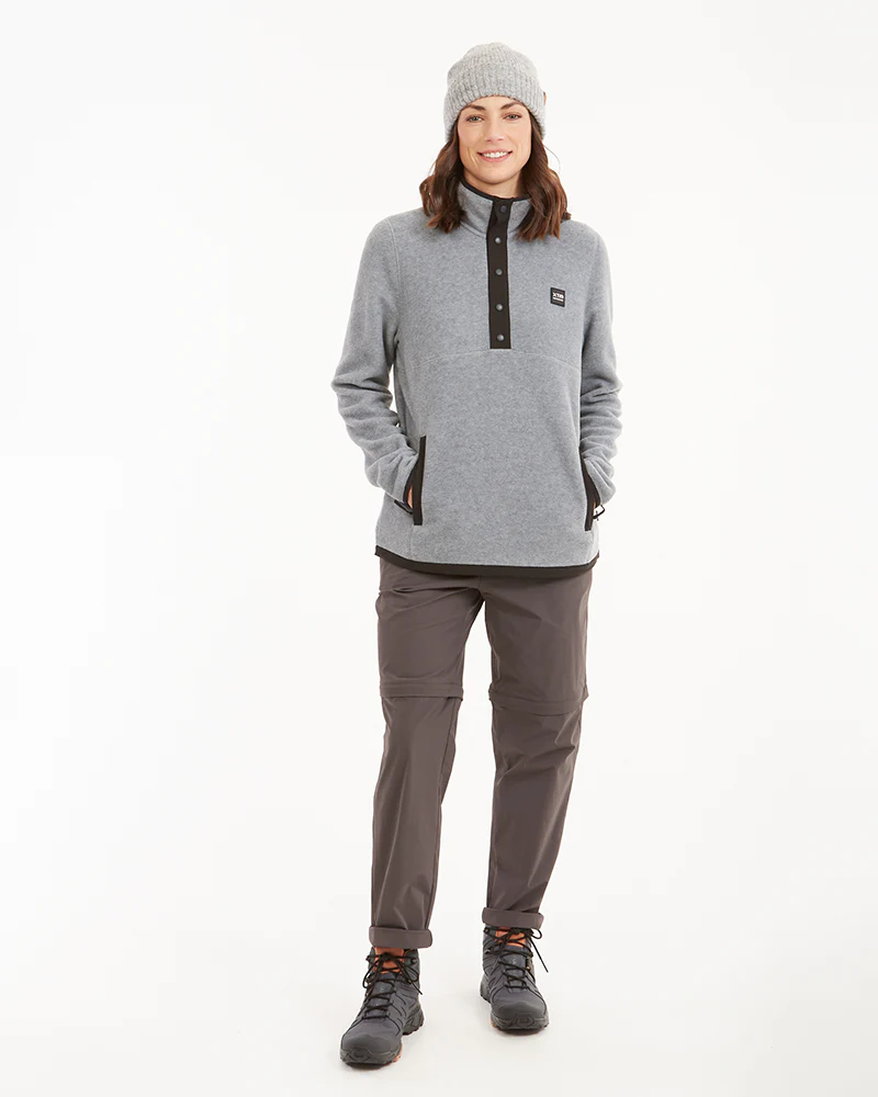 Shelly Womens DWR Fleece Pullover - Image 6