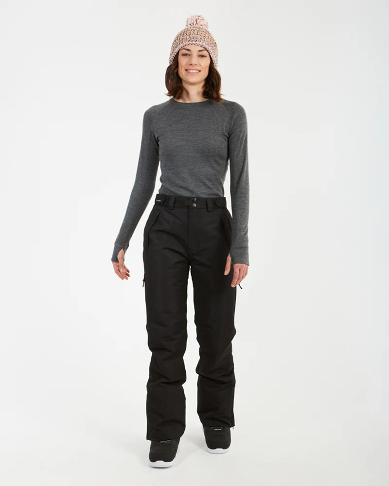 Smooch Womens Ski Pant Black - Image 6