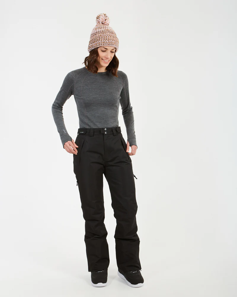 Smooch Womens Ski Pant Black - Image 8