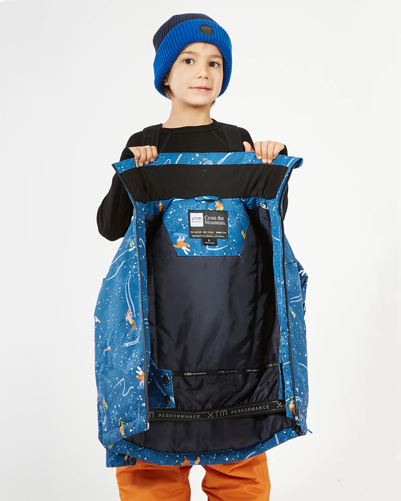 Snowcone Kids Snow Jacket 2-8 years Ski Nostalgia - SALE - Image 4
