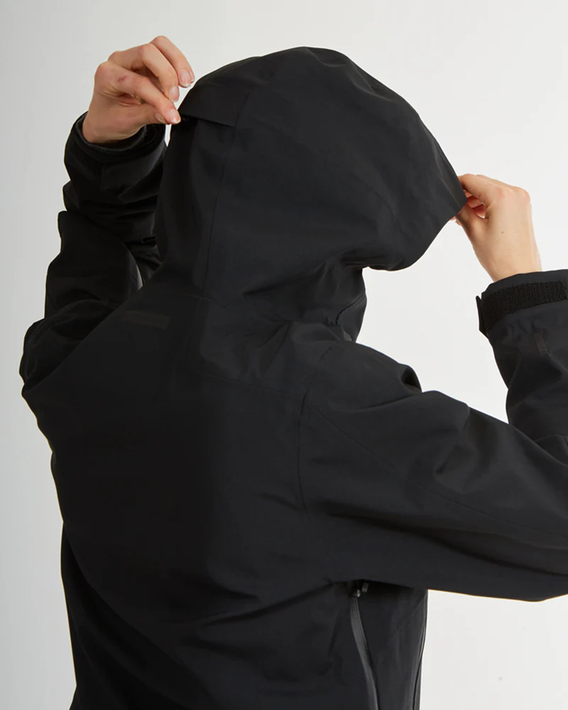 Solitaire Ladies Ski Jacket Black - Image 12