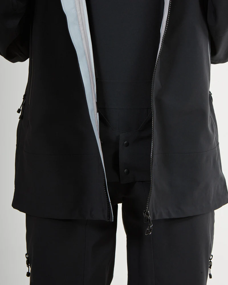 Solitaire Ladies Ski Jacket Black - Image 21