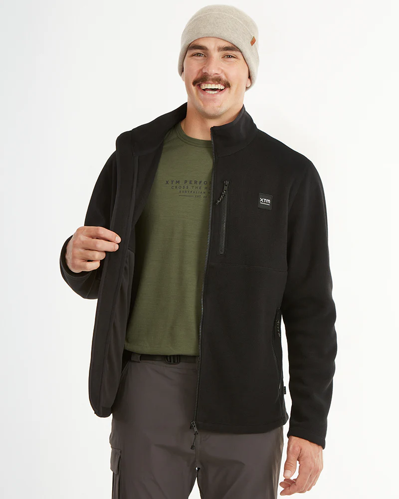 Stanley DWR Recycled Fleece Jacket Black - Image 7