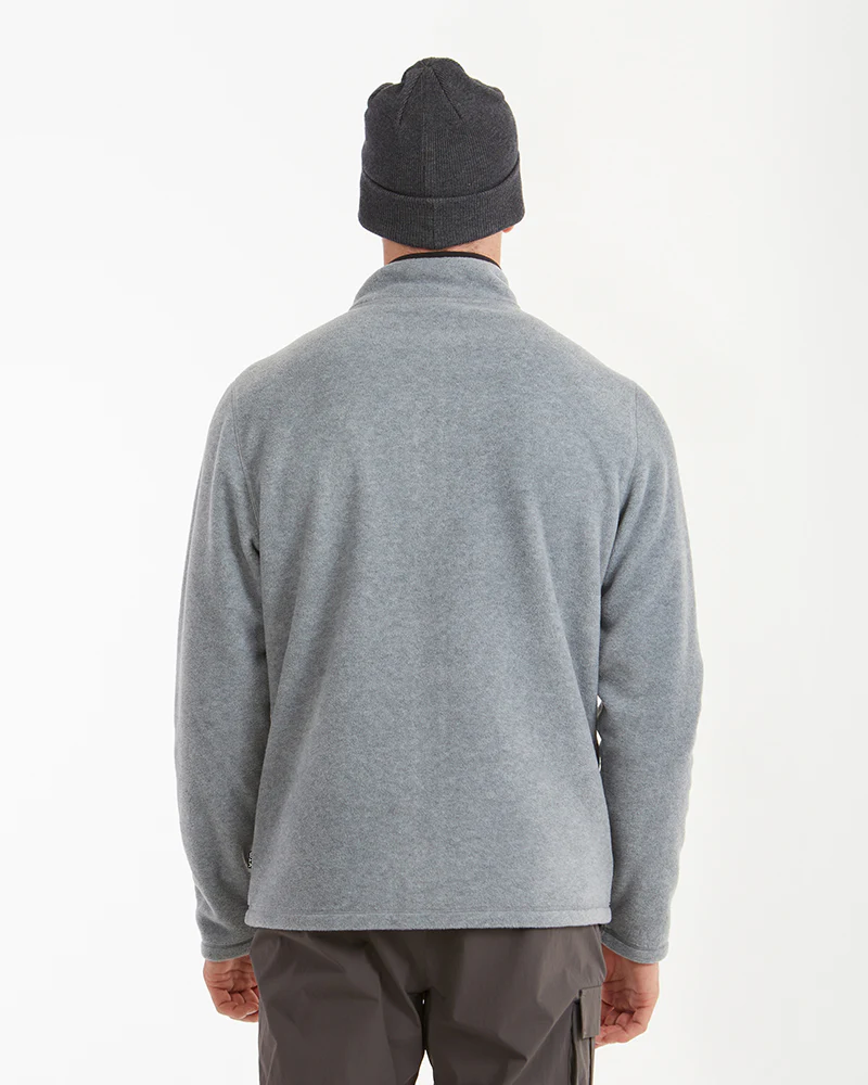Stanley DWR Recycled Fleece Jacket Light Grey Marle - Image 4