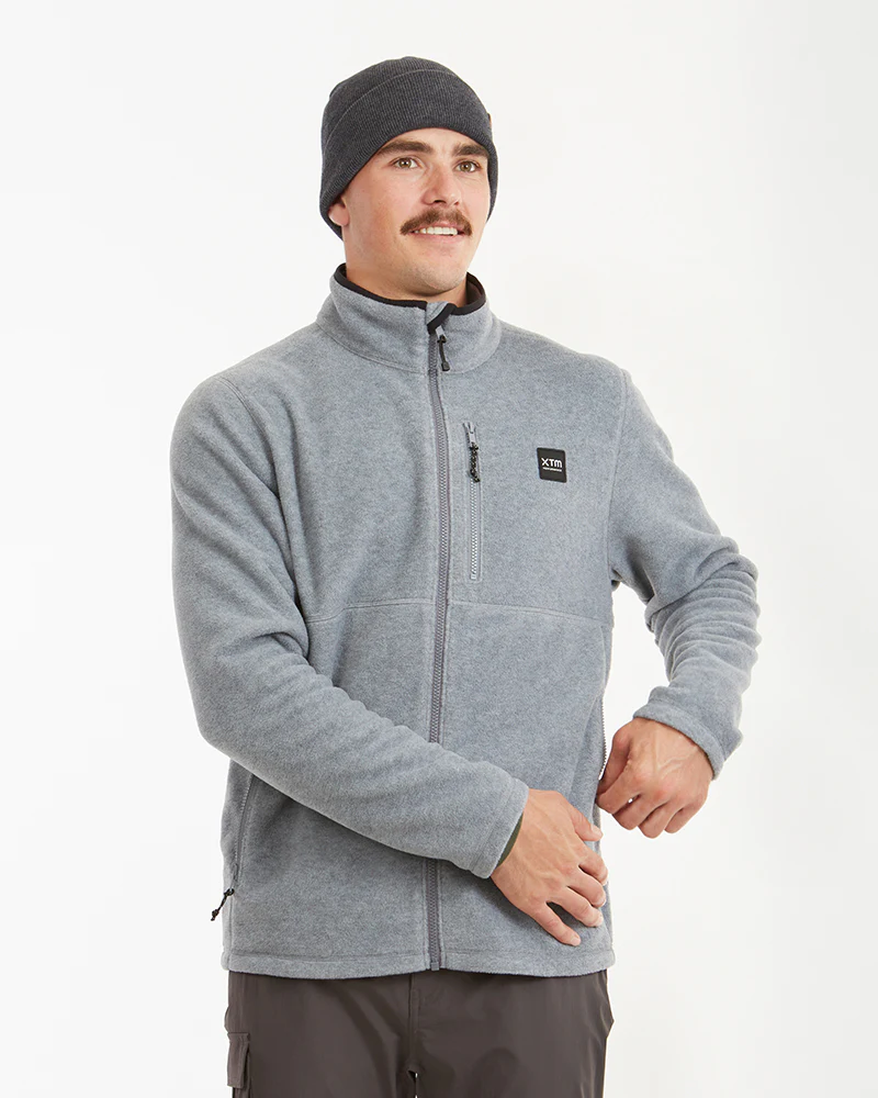 Stanley DWR Recycled Fleece Jacket Light Grey Marle - Image 7