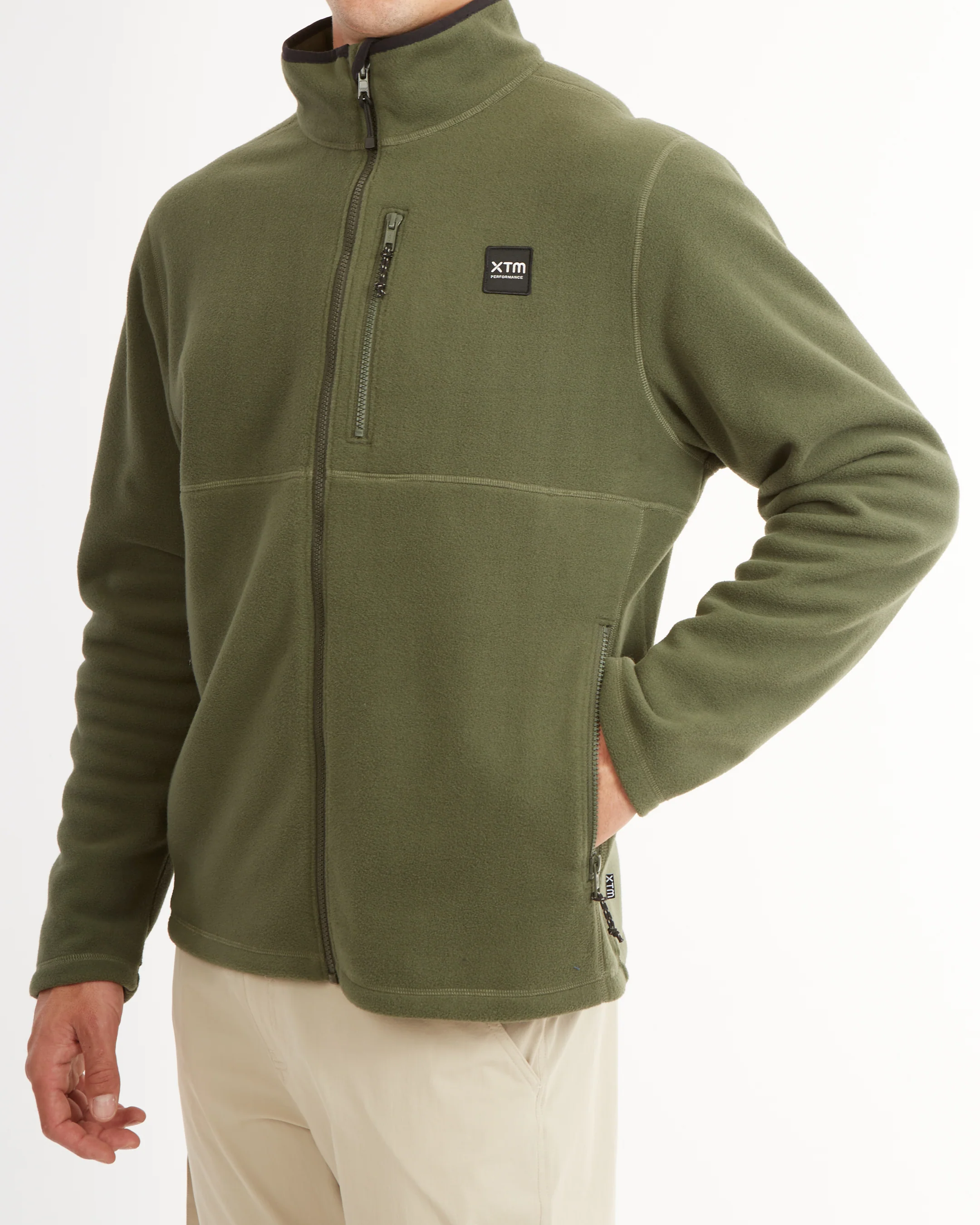Stanley Fleece Jacket Mens - Ivy - Image 9