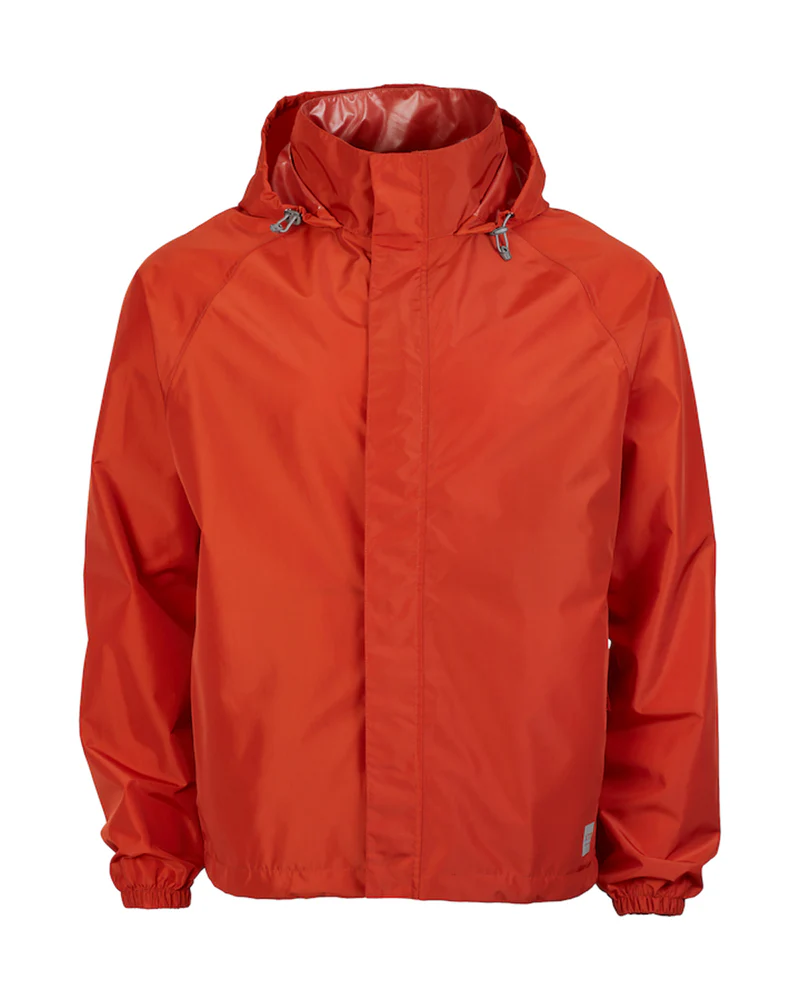 Stash 2L Unisex Packable Rain Jacket Burnt Orange - Image 19