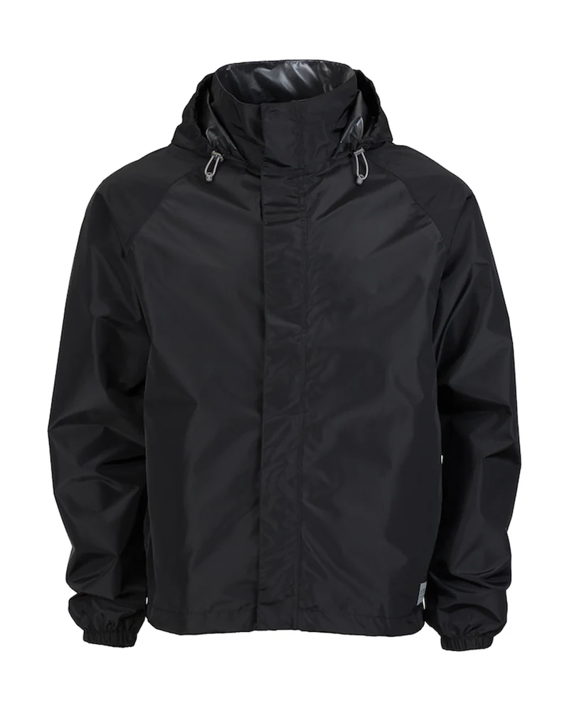 Stash 2L Unisex Packable Rain Jacket Black