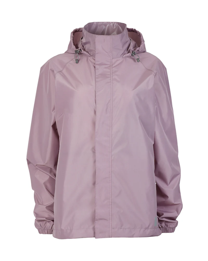 Stash 2L Unisex Packable Rain Jacket Fog - Image 16