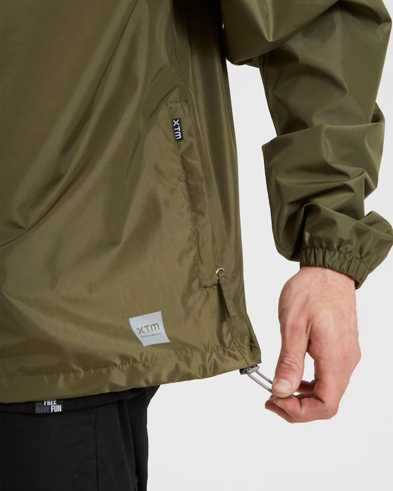 Stash 2L Unisex Packable Rain Jacket Kalamata - Image 12