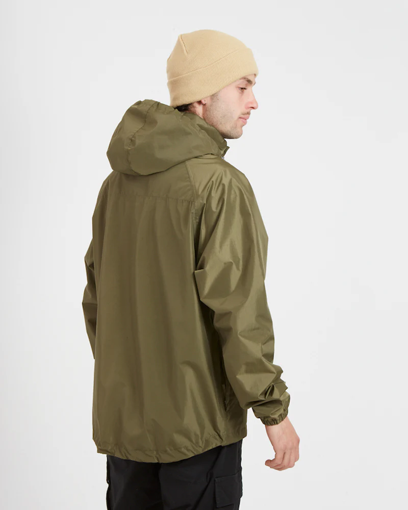Stash 2L Unisex Packable Rain Jacket Kalamata - Image 2