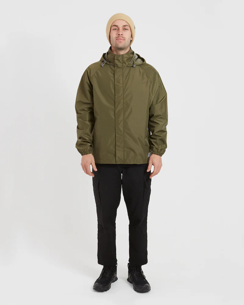 Stash 2L Unisex Packable Rain Jacket Kalamata - Image 8