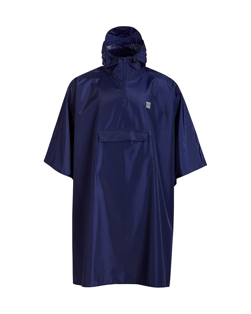 Stash 2L Waterproof Premium Tech Poncho - Patriot Blue