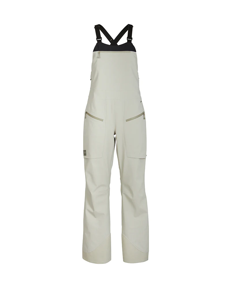 Stellar Ladies Women's Snow Bib Pant Stone Grey - Image 10