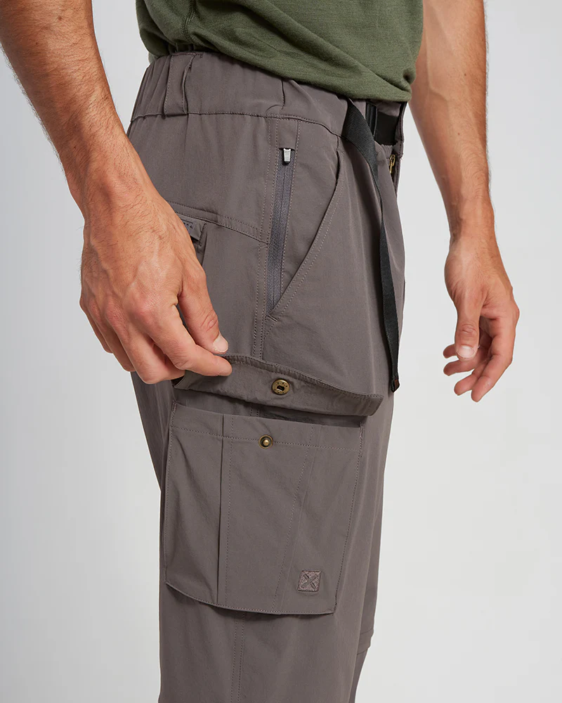 Sturgeon Mens Zip Off Hike Pants Pavement - Image 8