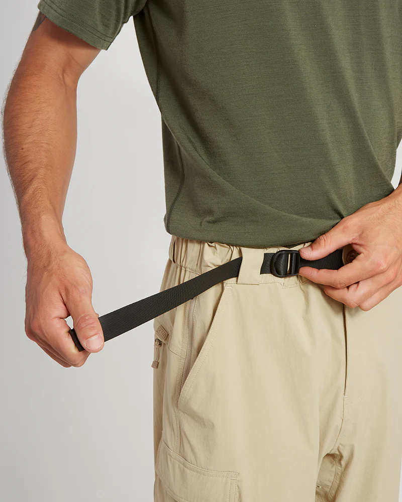 Sturgeon Mens Zip Off Hike Pants Sand - Image 6