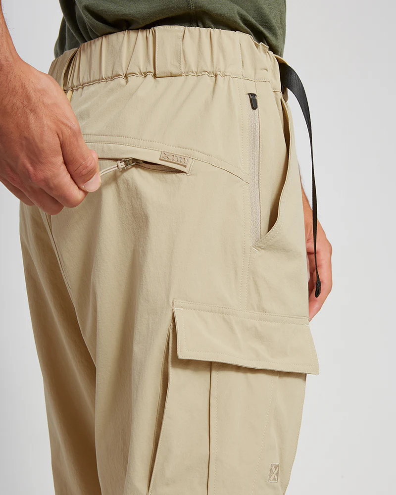 Sturgeon Mens Zip Off Hike Pants Sand - Image 8