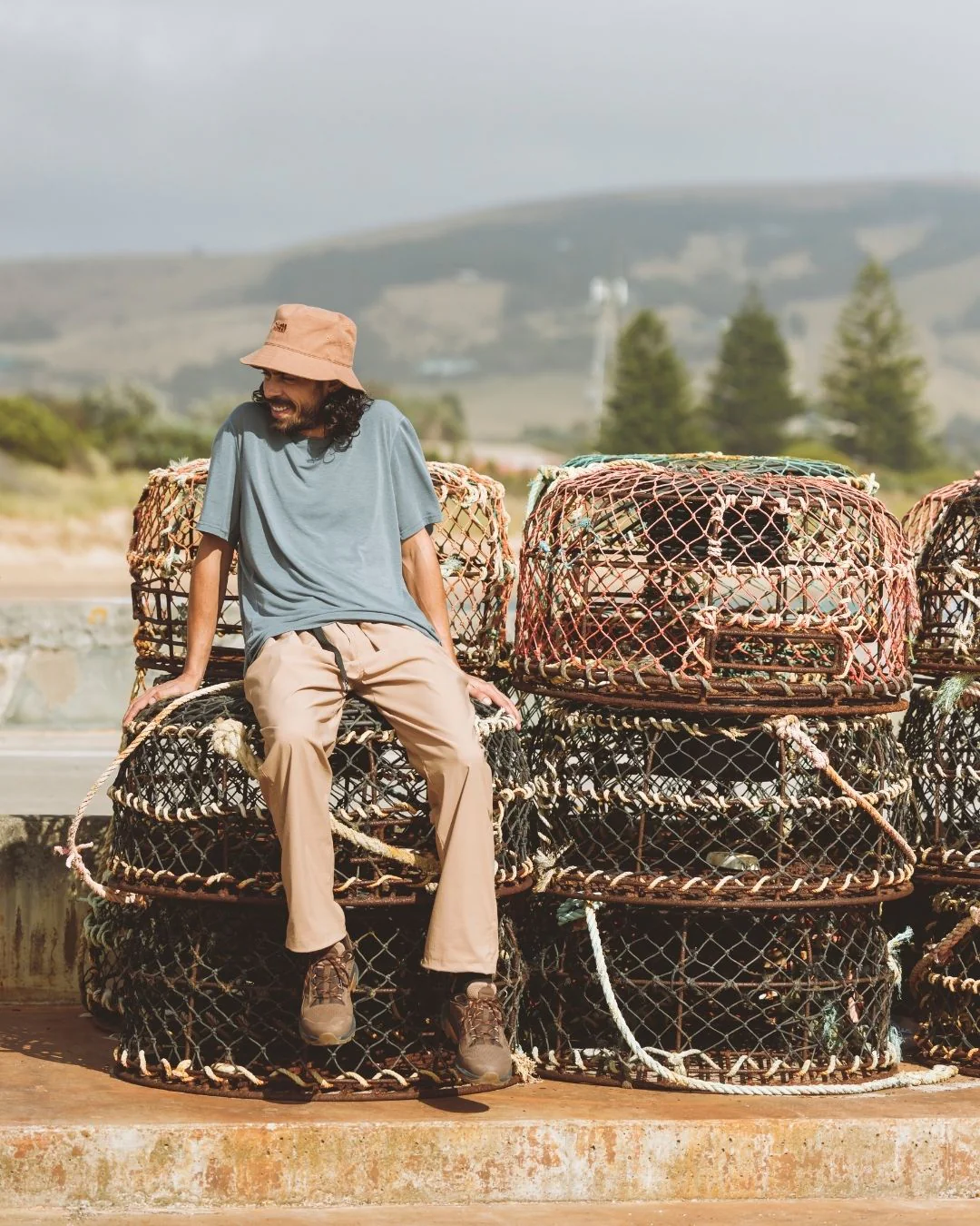 Sundew Hemp-Cotton Bucket Hat - Image 3