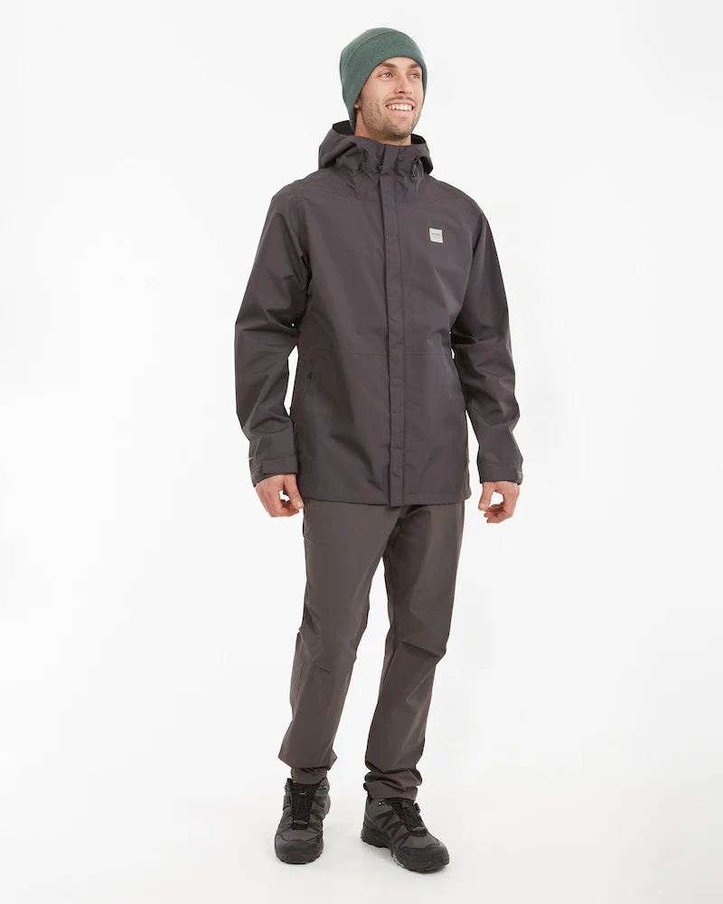 Takayna Mens Premium Packable Waterproof Rain Jacket Granite - Image 12