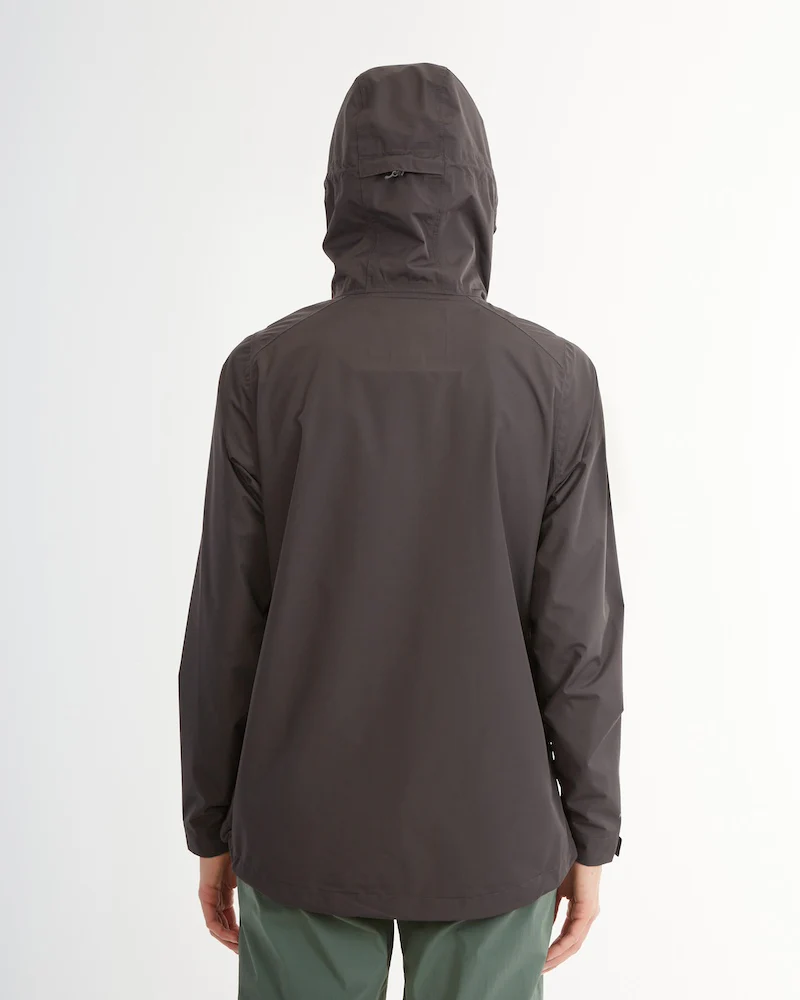 Takayna Womens Premium Packable Waterproof Rain Jacket Granite - Image 13
