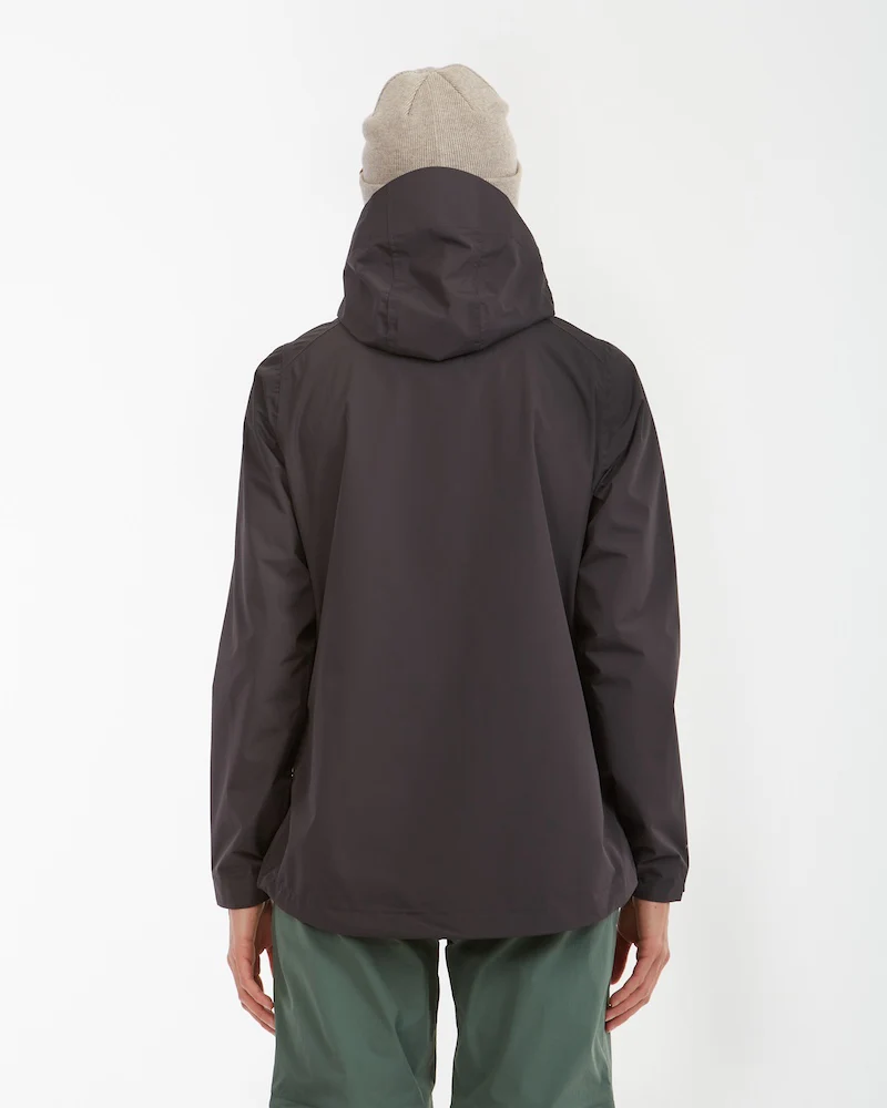 Takayna Womens Premium Packable Waterproof Rain Jacket Granite - Image 5