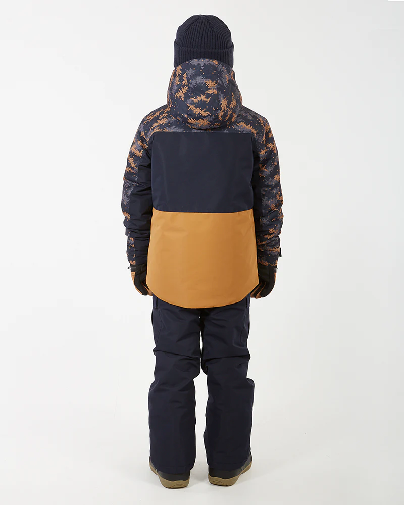 Theo Kids Snow Jacket 10-16 years Navo Camo - Image 10