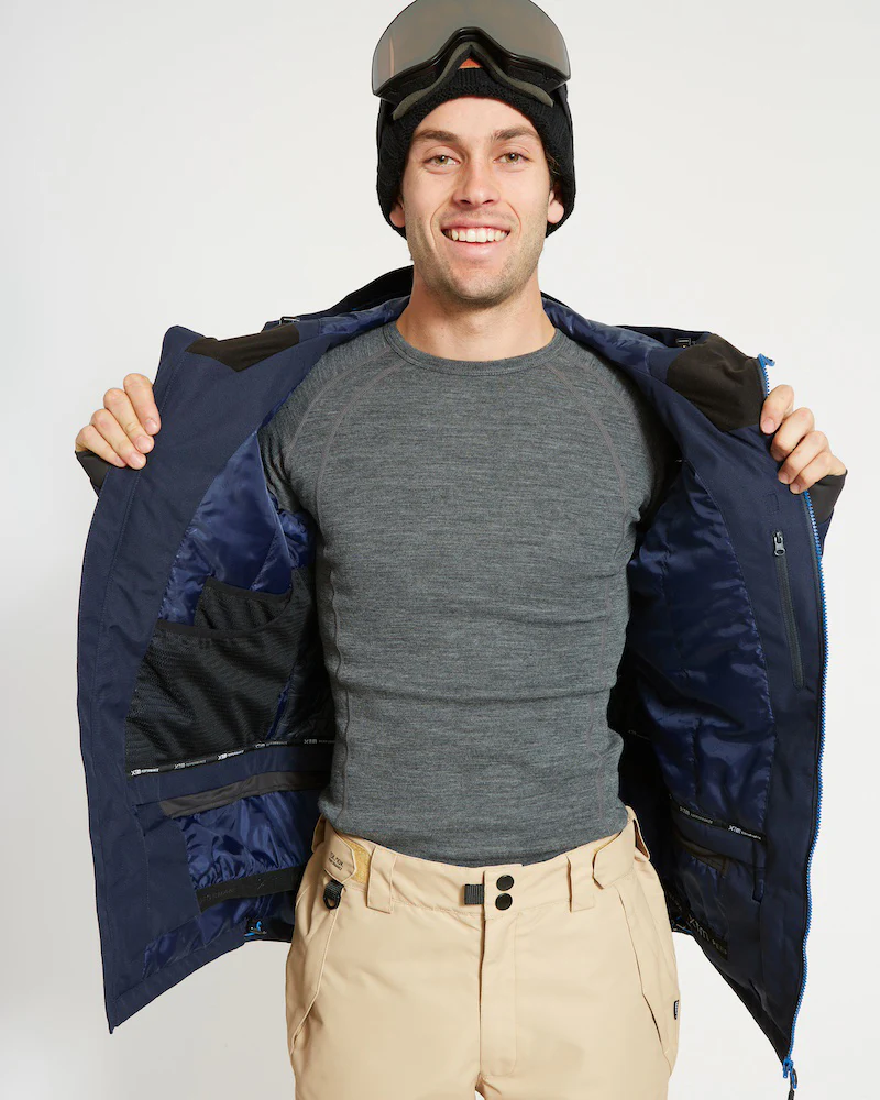 Titanium III Men's Snow Jacket - Midnight Navy - Image 14