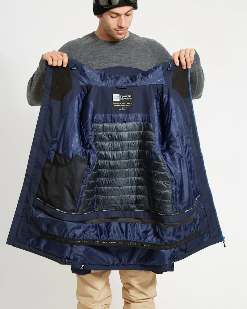 Titanium III Men's Snow Jacket - Midnight Navy - Image 15